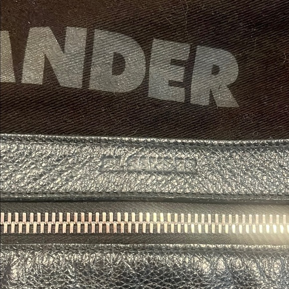 Jil Sander Black Leather Tote Bag/travel bag - Picture 2 of 13